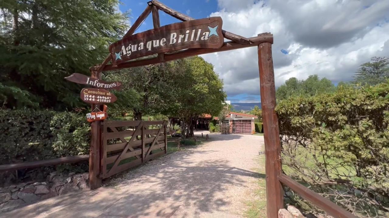 Cabañas Agua que Brilla Mina Clavero Exterior foto